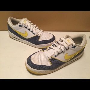 Nike Assault 07’ Retro White Blue Yellow